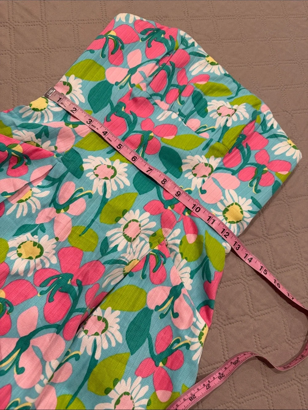 Lilly Pulitzer Turquoise Mini Dress. - Picture 12 of 16